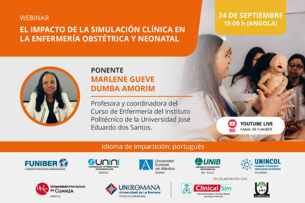 UNIB organiza el webinar «El impacto de la simulación clínica en la enfermería obstétrica y neonatal»